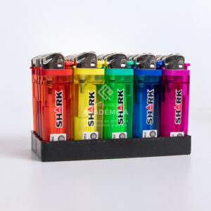 Encendedor SHARK Transparente x 25u