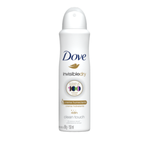 Desodorante antitranspirante en aerosol DOVE Invisible Dry Clean Touch x 12 u.