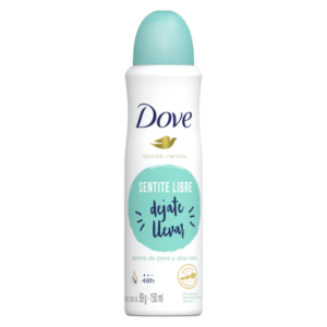 Desodorante antitranspirante en aerosol DOVE Go Fresh Pera & Aloe Vera x 12 u.