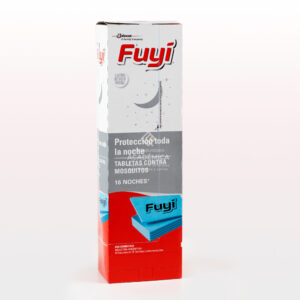 Fuyi Tabletas  insecticida contra mosquitos 16 noches (20 estuches de 16 tabletas)